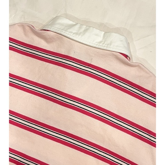 Dairy Boy The American Rugby Shirt Palm Beach Pink M/L Long Sleeve Embroidered - Picture 14 of 15